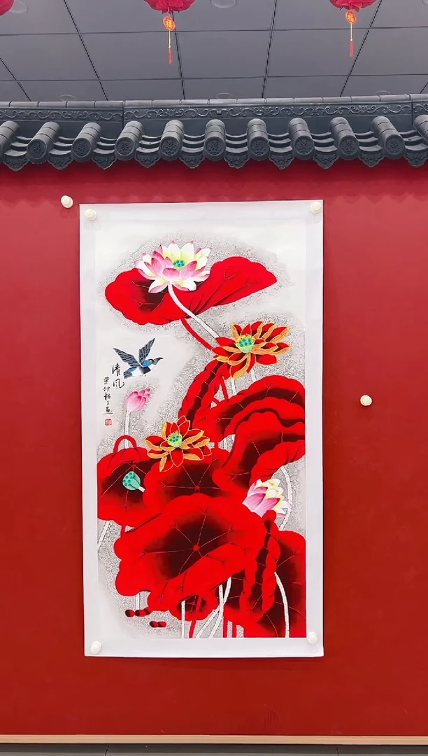 【闪购商品】书法林子  清风   四尺整张