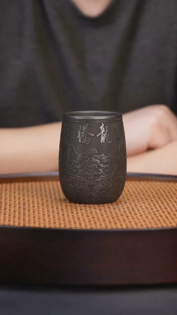宜兴全收工紫砂杯