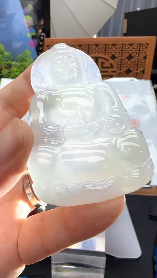 翡翠挂件未镶嵌A货翡翠多样性孤品