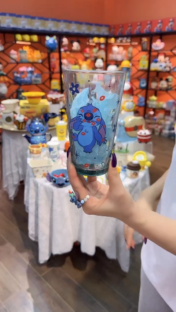 瓷片@@情人节限定款玻璃杯