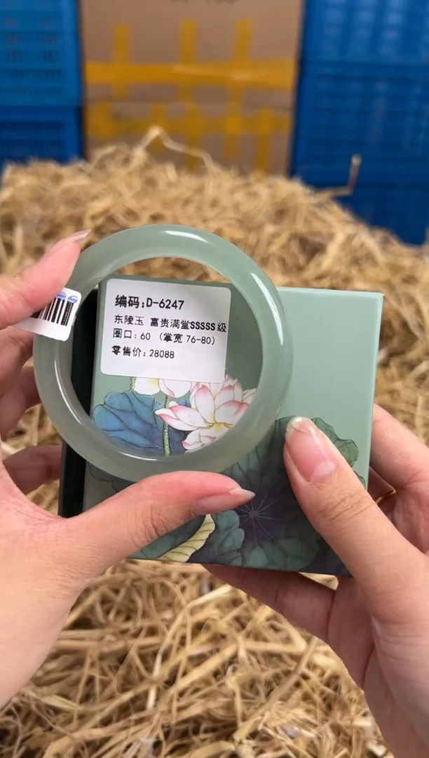 未镶嵌手镯石英质玉D-6247