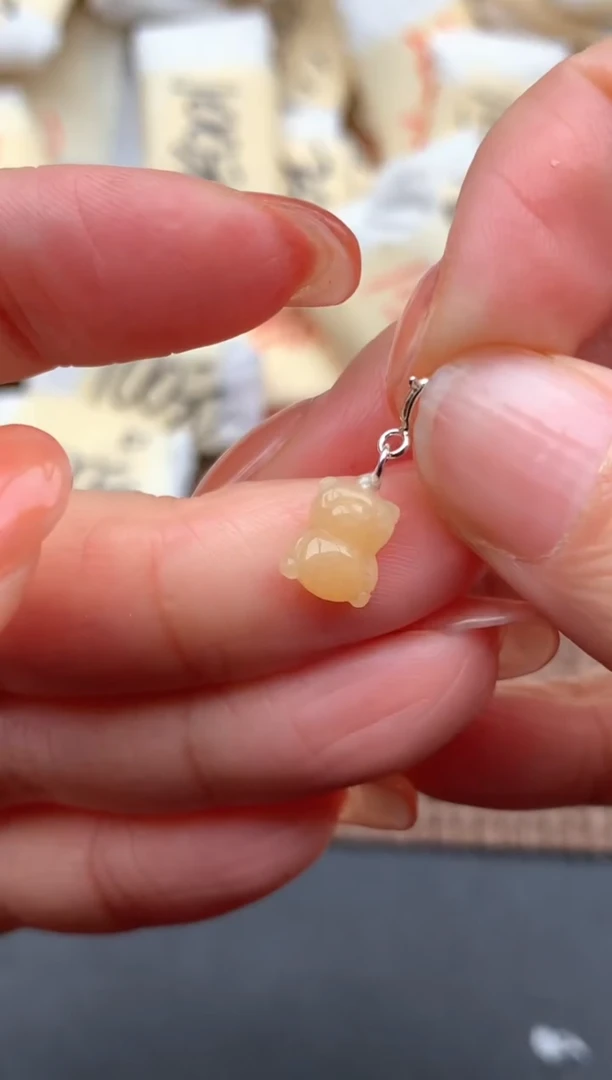 银S925镶嵌挂件翡翠?****?一42