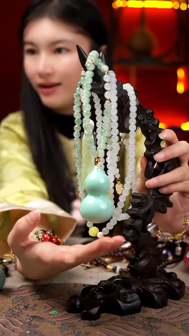 176玖澄文创漆艺葫芦国风配饰葫芦系列