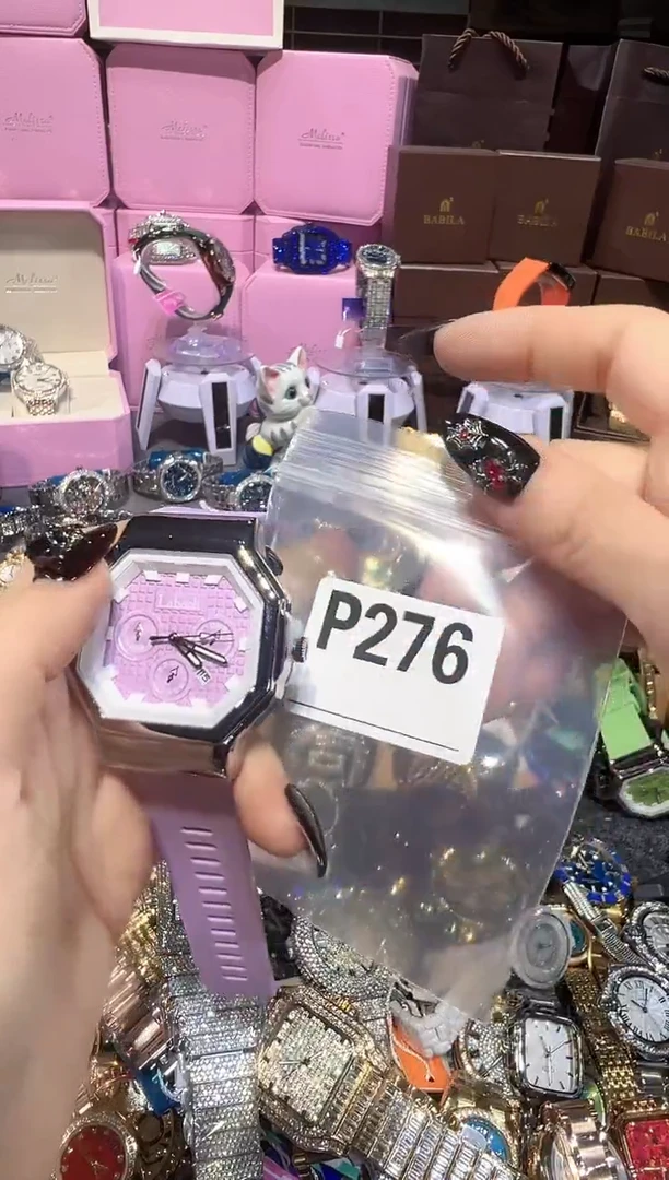 石英机芯不锈钢不锈钢直播定闪专用