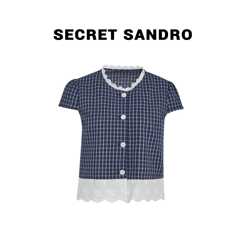 【蓝格格】【多娜&Secret Sandro粉丝专享】衬衫 S55293043N