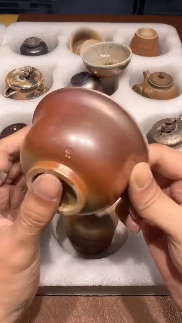 陶瓷奢瓷/瑞寅柴烧茶器（杯子）1513