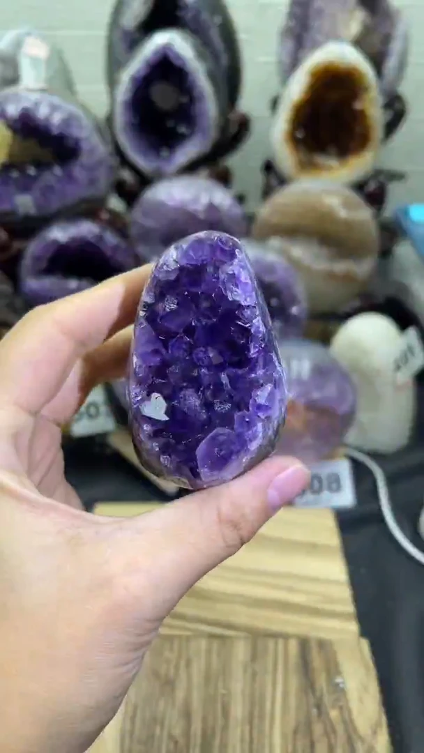 未镶嵌大型摆件（非配饰）紫晶509号摆件