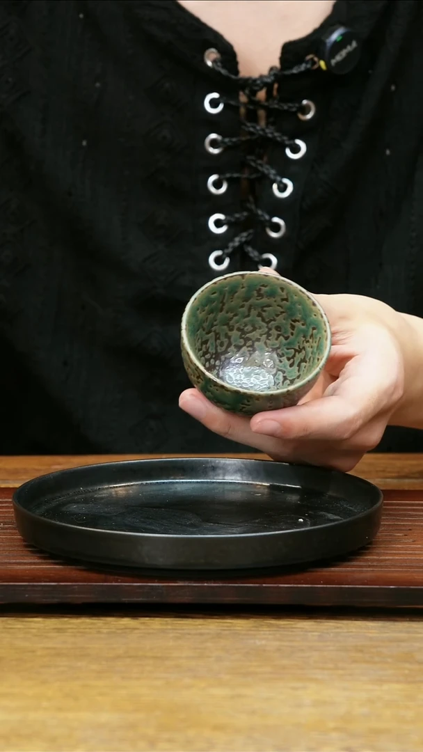 柴烧老岩泥高温茶器皿