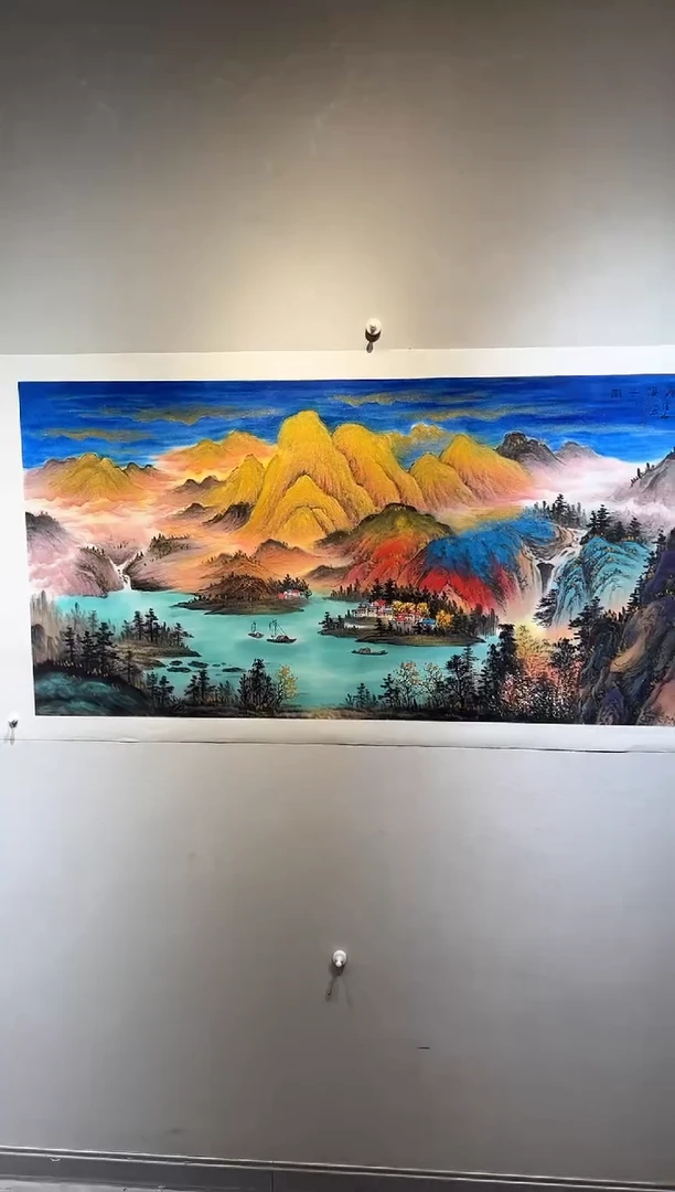 国画国画SS-1201943-张跃华央创美术馆精品定制备案作品