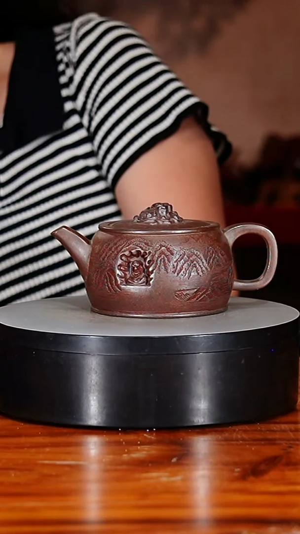 宜兴原矿紫砂壶茶壶350C