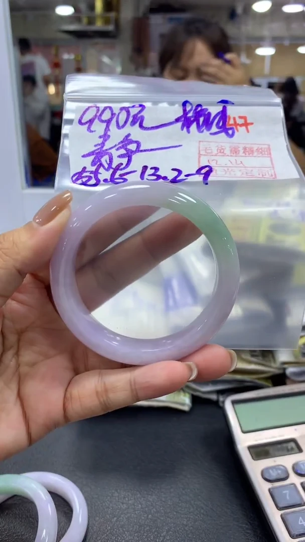 未镶嵌定制翡翠静*?毛货需精细抛光+拍一发一+47