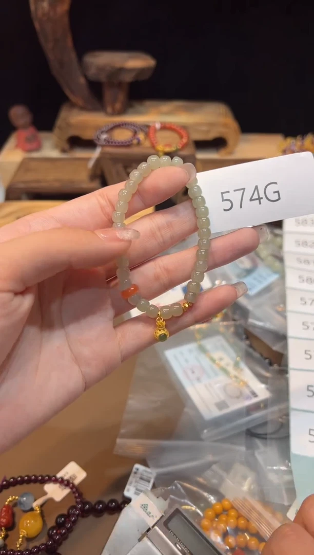 【闪购商品】和田玉手饰未镶嵌手饰@@574G