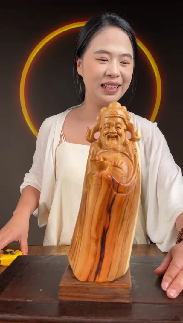 柏木（崖柏）手工摆件,先抢先得! 编号:77