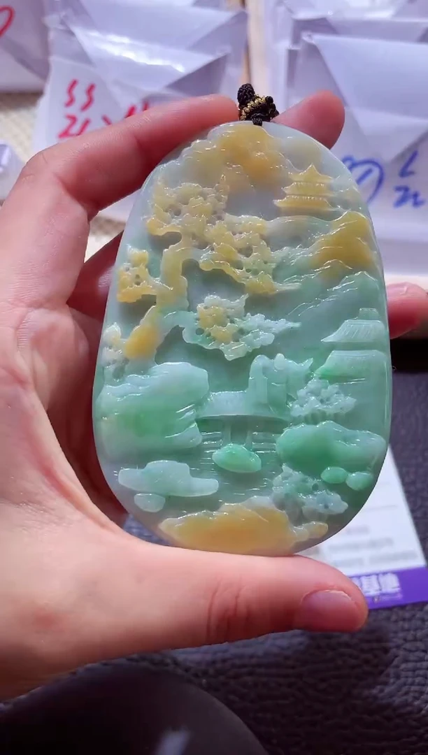 颈饰未镶嵌翡翠00002399