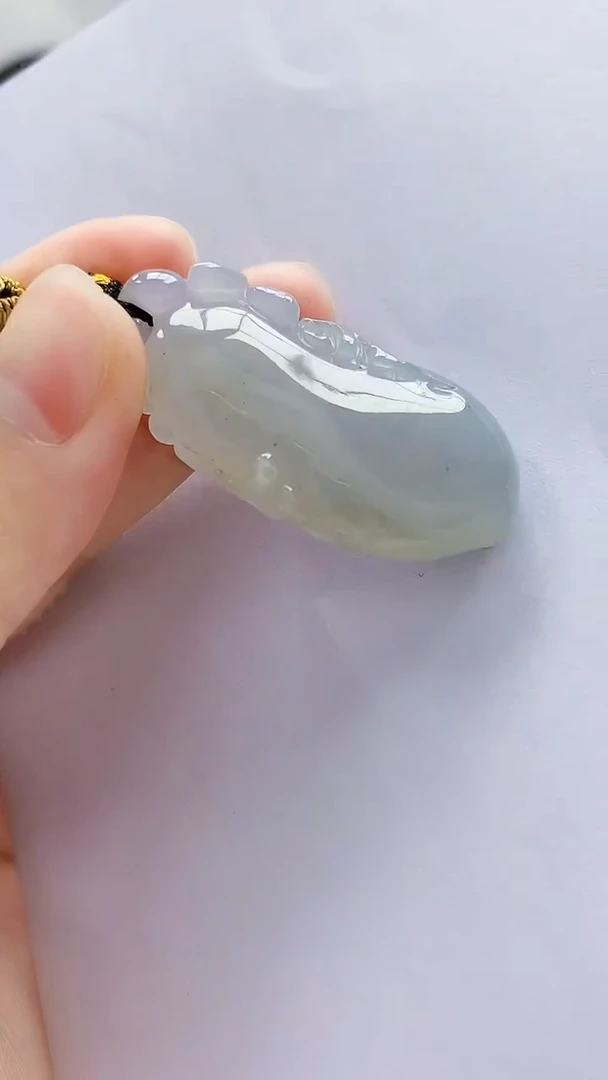 未镶嵌定制翡翠5167lr-毛货挂件14