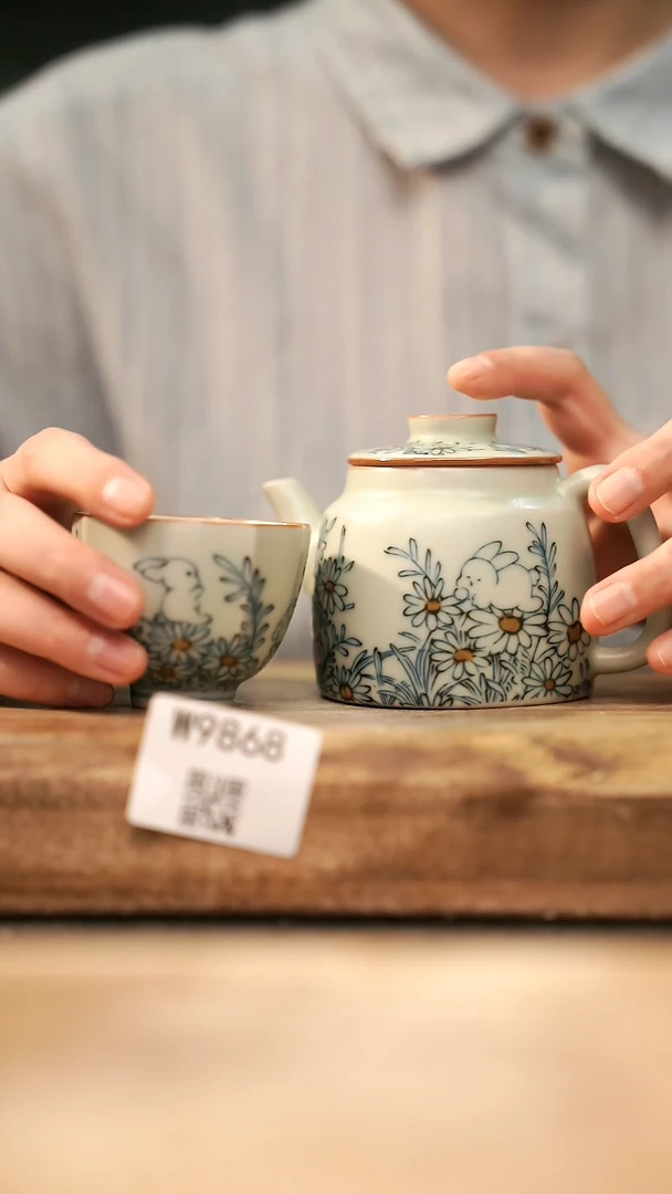 茶具【经典福利】/ 套装@@W9868