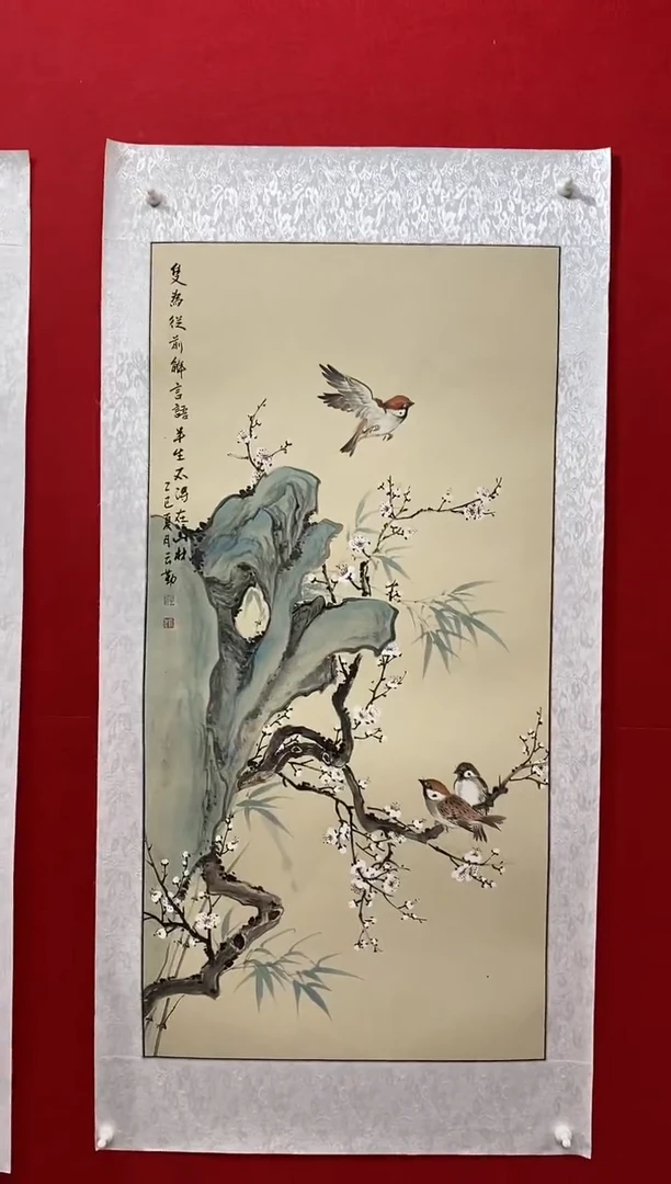 国画国画NYQ杰牛云勤老师作品
