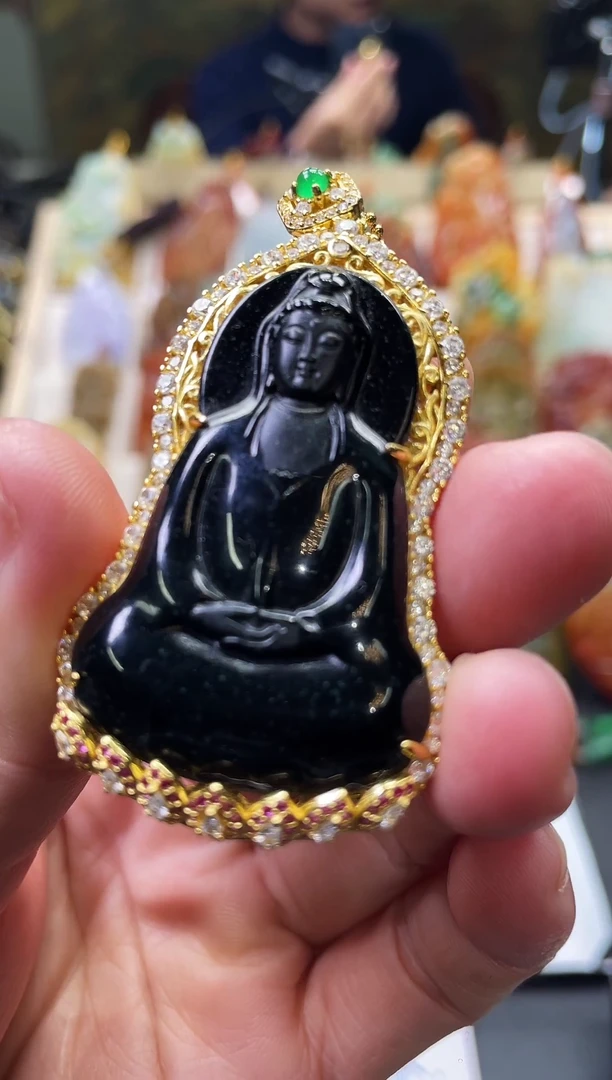 颈饰未镶嵌翡翠金澜翡翠12.26