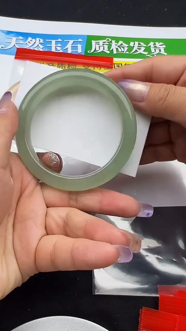 未镶嵌手镯石英质玉圈口 56 57