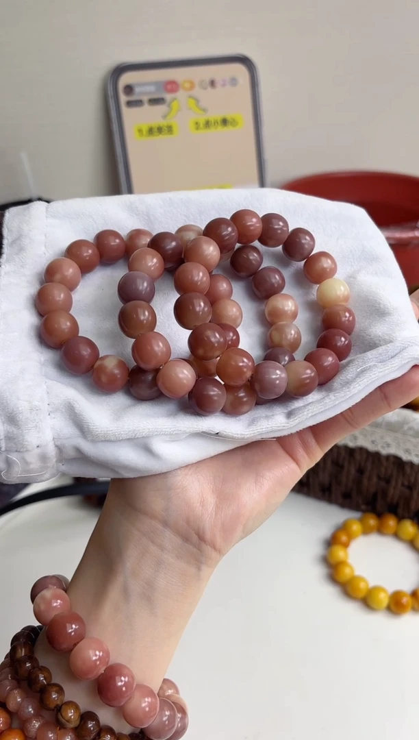 手串菩提根/象牙果沐s49紫美人干磨苹果12*14mm手串