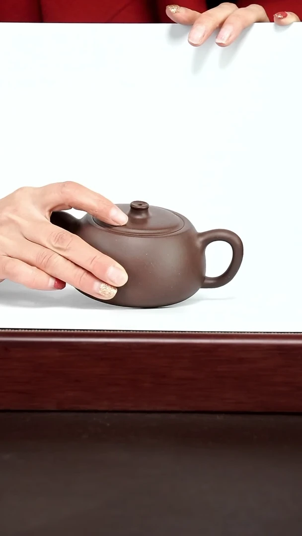 【闪购商品】紫泥茶壶底槽青260毫升福利