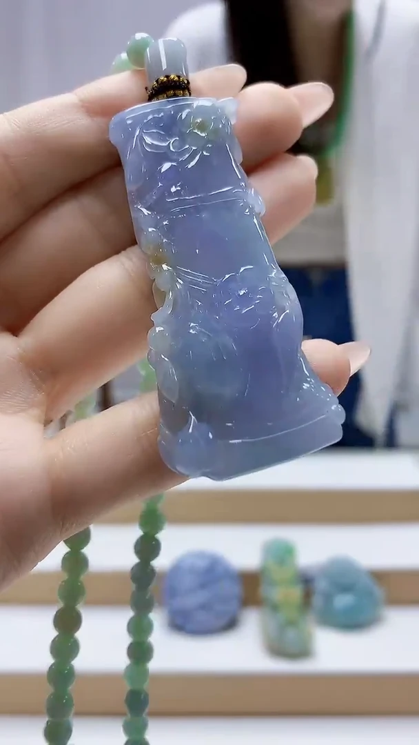 未镶嵌定制翡翠3099ty-毛货挂件94