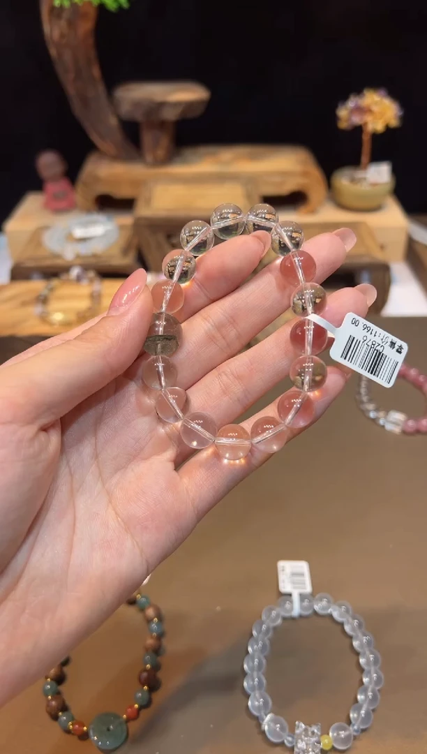 水晶手链未镶嵌手饰@@C2876
