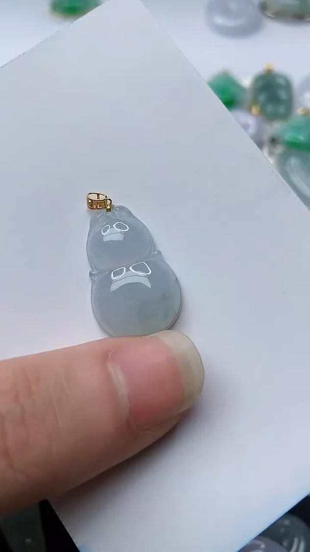 【闪购商品】翡翠颈饰18K金镶嵌48.........