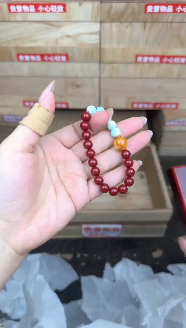 双拼单圈手串链接@@SP364