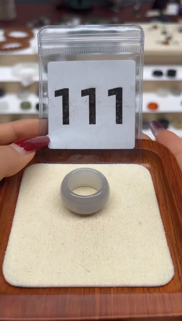 【闪购商品】和田玉戒指未镶嵌12号