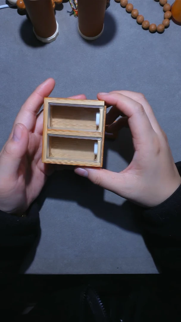 竹老竹子两居虫盒