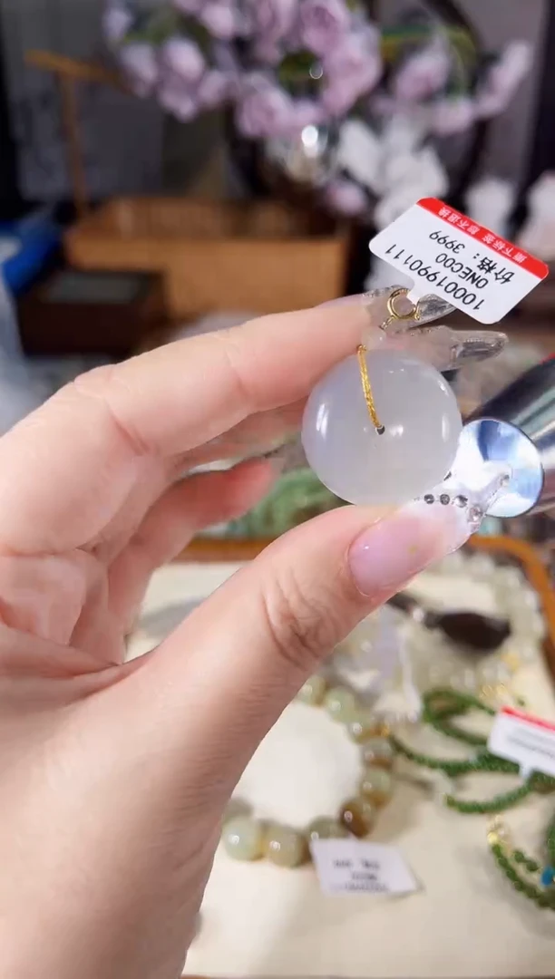 吊坠(不含链)银S925镶嵌和田玉多样性发货其一孤品默认微瑕