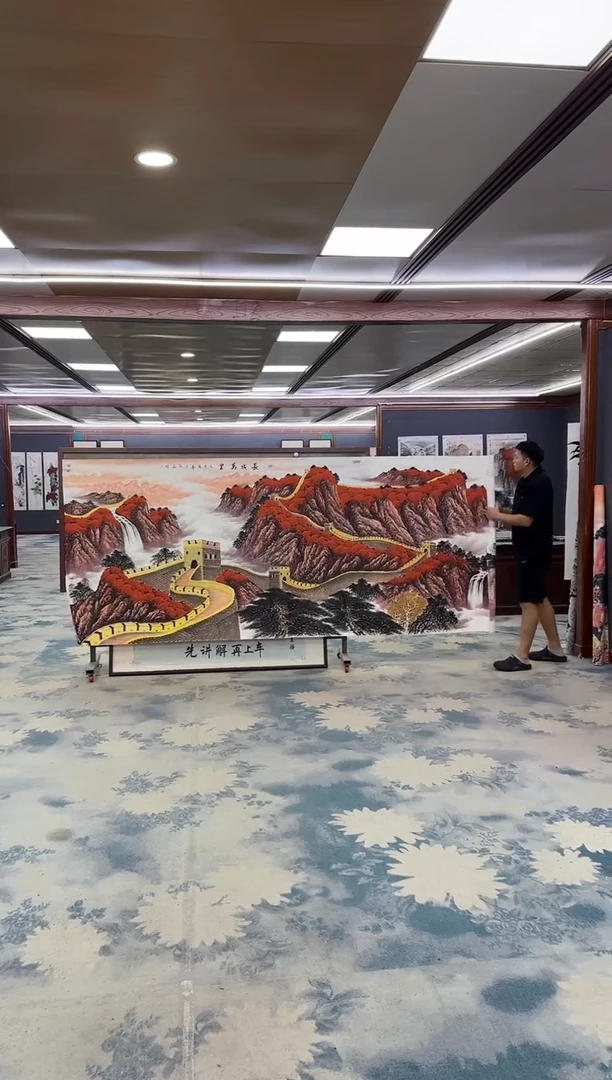 国画Z王红兵-山水国画-大丈二