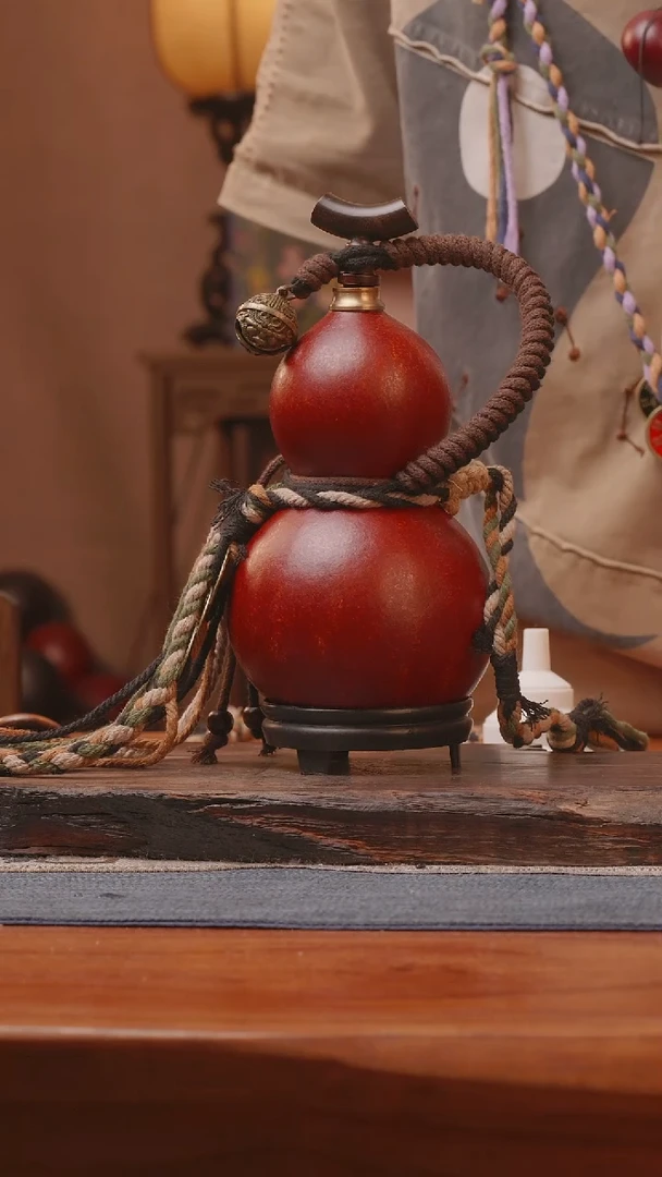 1132号精品大漆葫芦防腐防渗装水茶酒