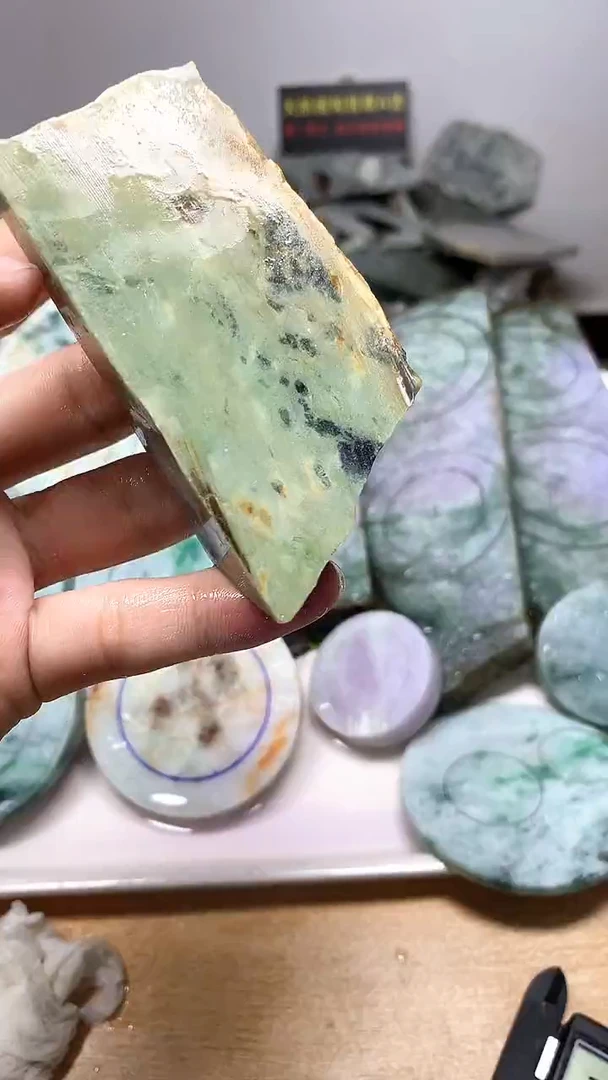 裸石翡翠天然缅甸翡翠A货18
