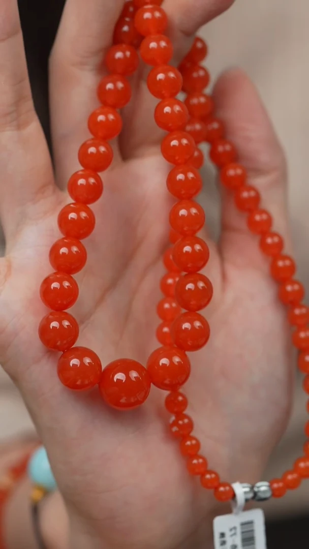 未镶嵌D17（多样性发一件）南红玛瑙项链