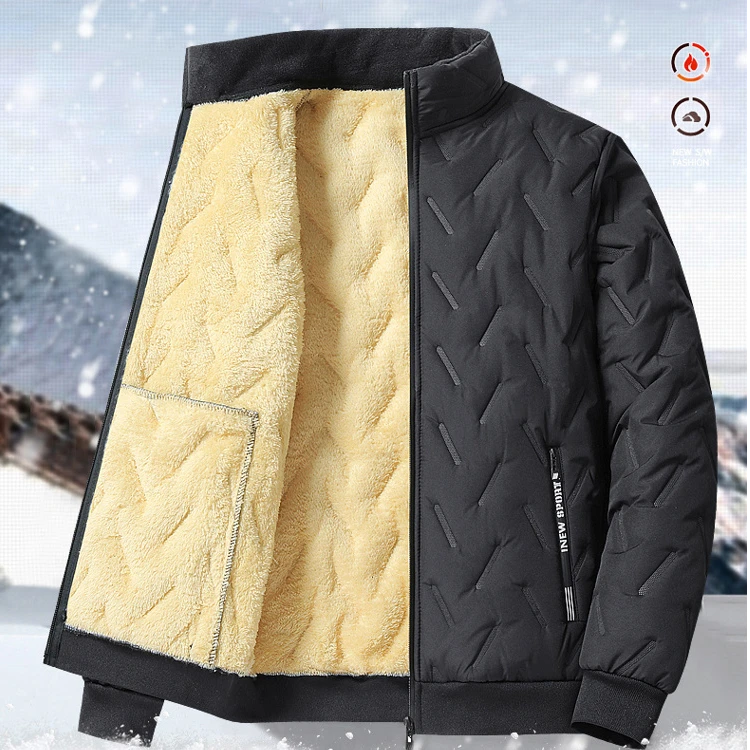 【三防三层面料】厚款收口袖保暖免烫短款棉衣棉服轻薄潮流新复古风