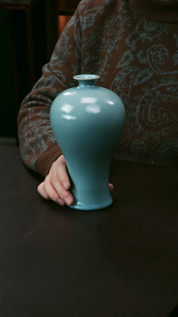 【闪购商品】其他汝官窑微微梅瓶5