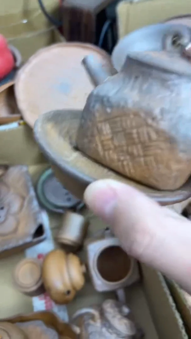 岩泥茶器-000000000方壶00小承