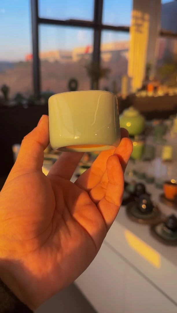 粉青扳指厚釉· 样品·浮力·茶器茶杯·茶周边·一物一拍