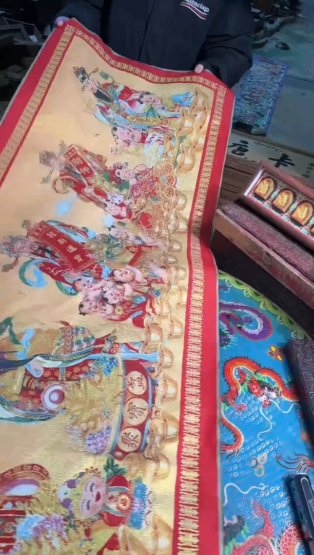 卷轴画天天的唐卡tk160