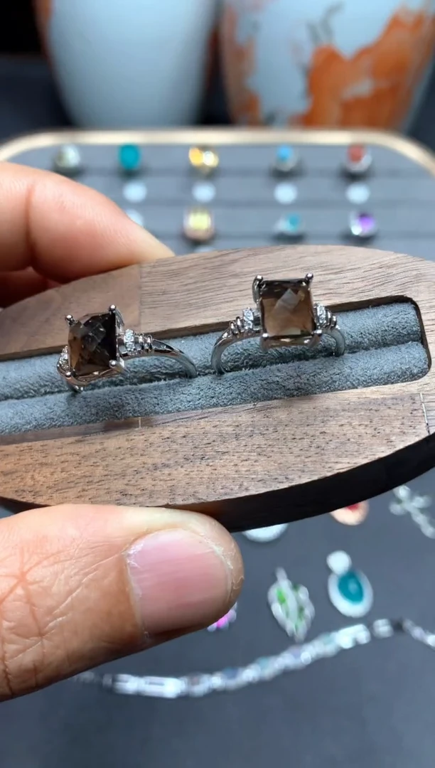 【闪购商品】水晶戒指未镶嵌W29（随机性发货只发一单）