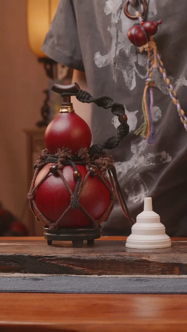 1438号精品大漆葫芦防腐防渗装水茶酒