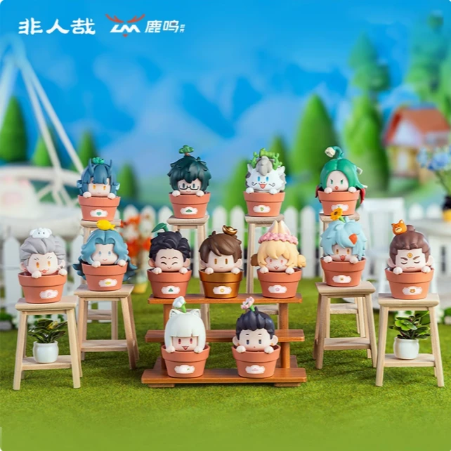 【国谷代拆】非人哉 欢乐花圃系列 呦呦豆 迷你 盲盒