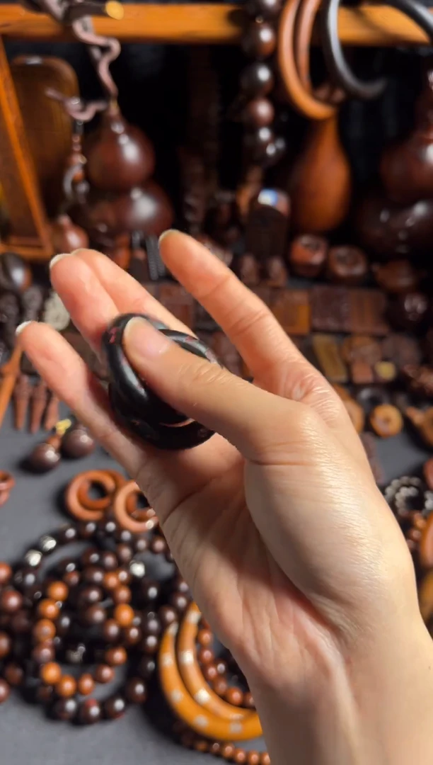 枣木枣木直播间专属链接~通体描红乾坤圈