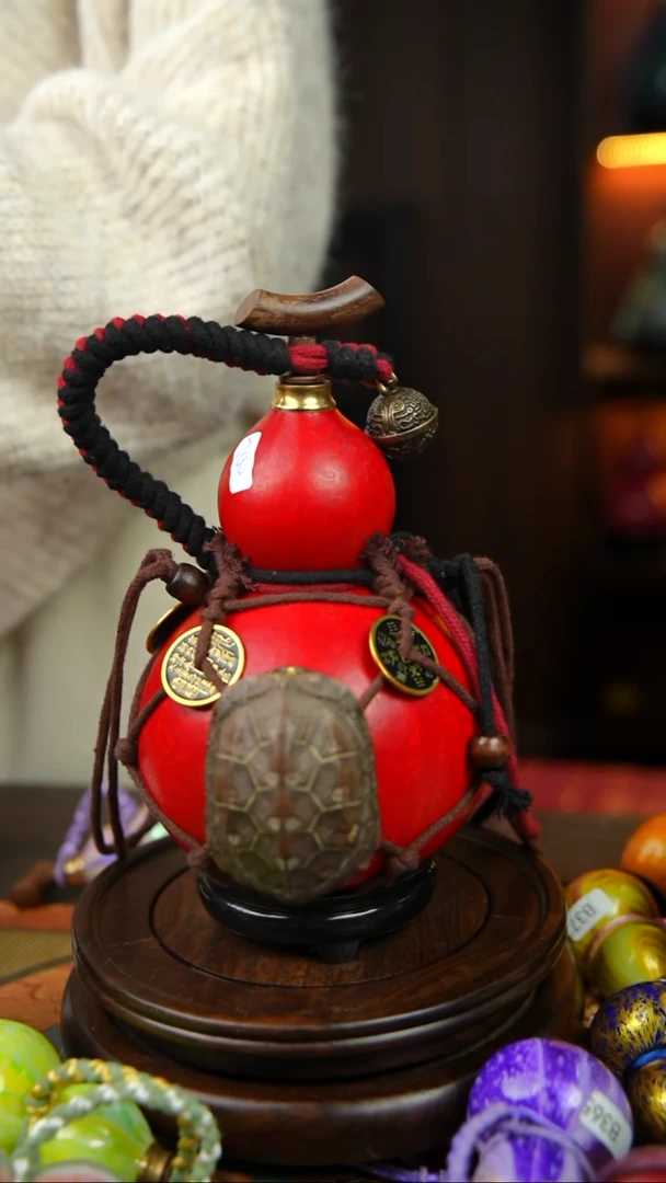 398号700ml左右非遗大漆酒葫芦