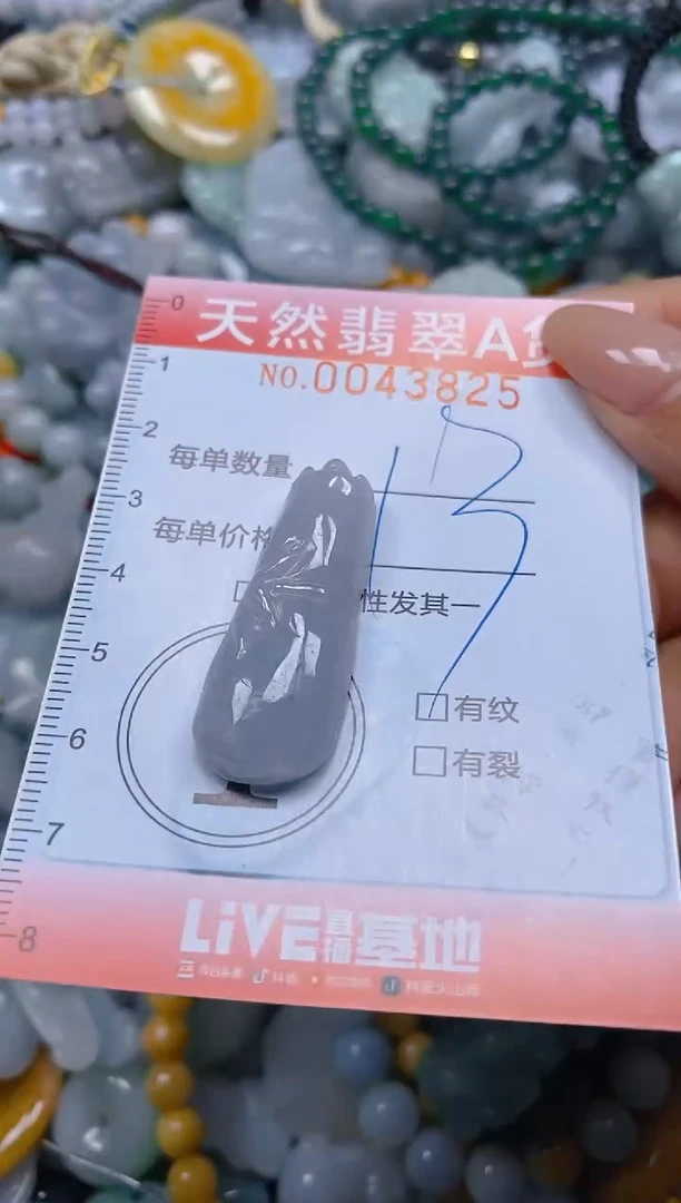 翡翠未镶嵌颈饰闪购0043825