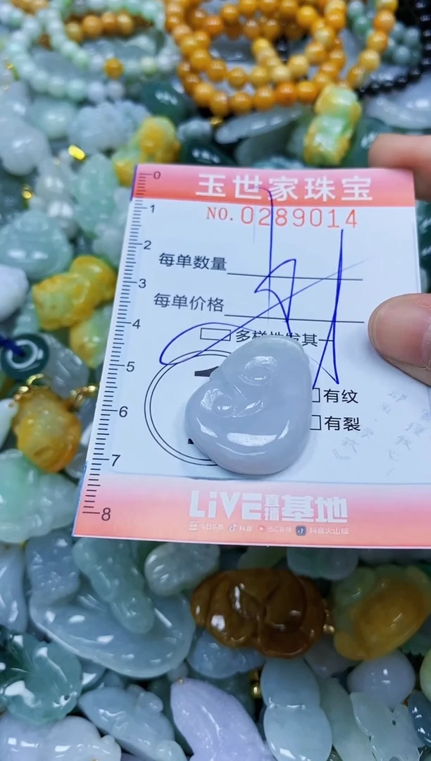 翡翠未镶嵌颈饰闪购0289014多样性发其一