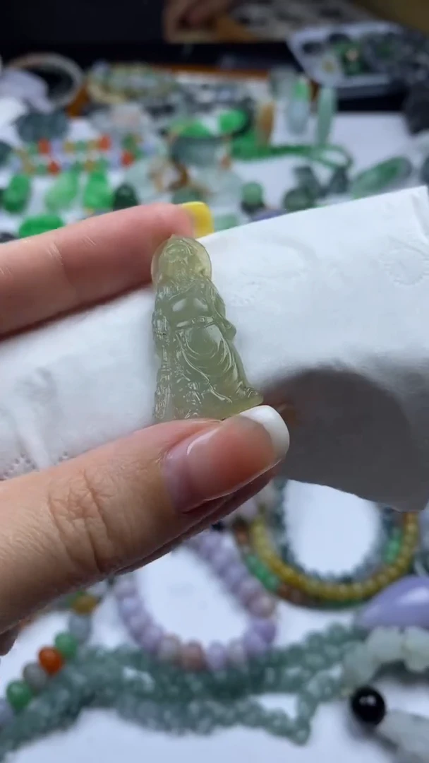 定制翡翠未镶嵌毛货定制不退不换