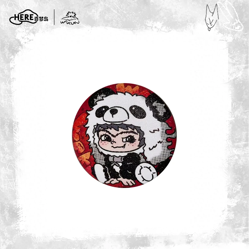 奇梦岛WAKUKU胖哒哒星幻徽章